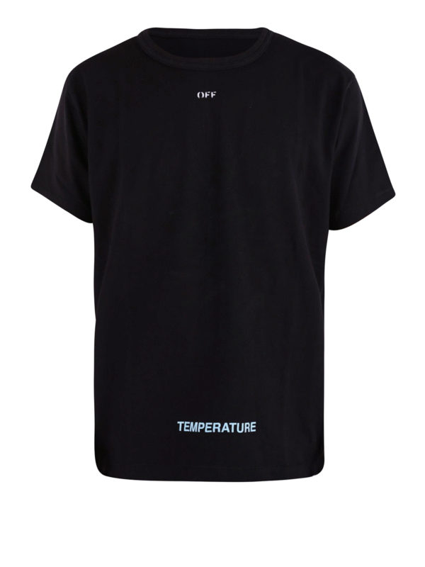 OFF-WHITE: Tシャツ - Tシャツ - Temperature