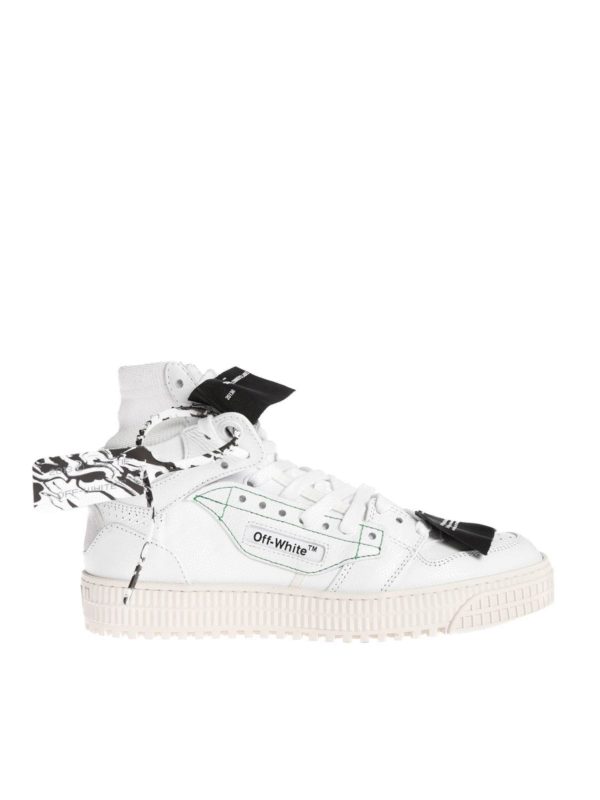 OFF-WHITE: trainers - High top Off-Court 3.0 sneakers in white
