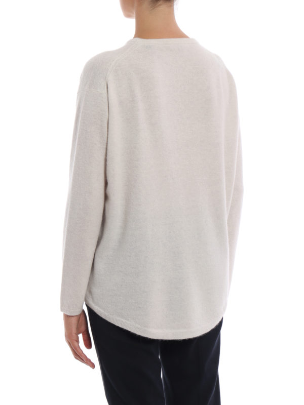 Suéter Cuello Redondo - Blanco shop online: ASPESI