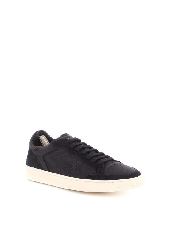 OFFICINE CREATIVE: trainers online - Kareem/002 black sneakers