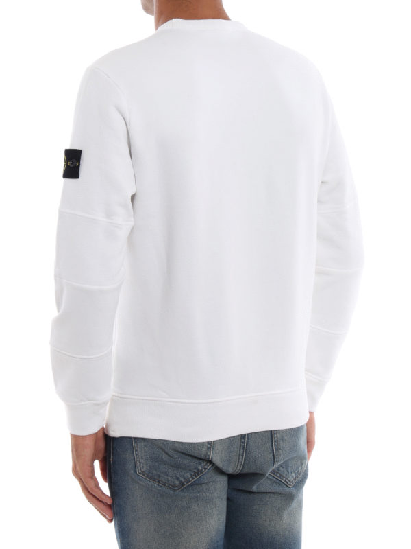 Sudadera - Blanco shop online: STONE ISLAND