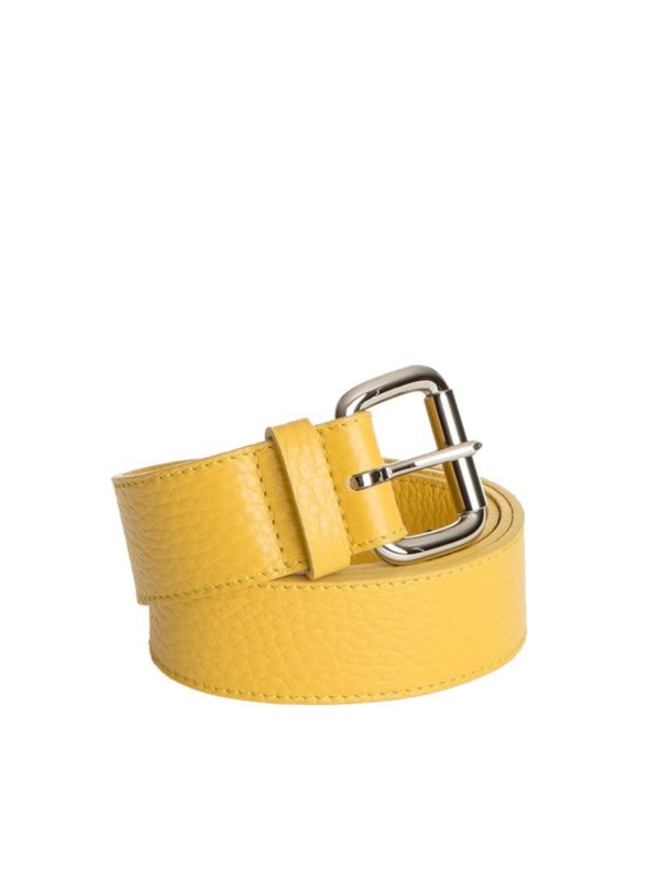 ORCIANI: Cinturones - Cinturón - Amarillo