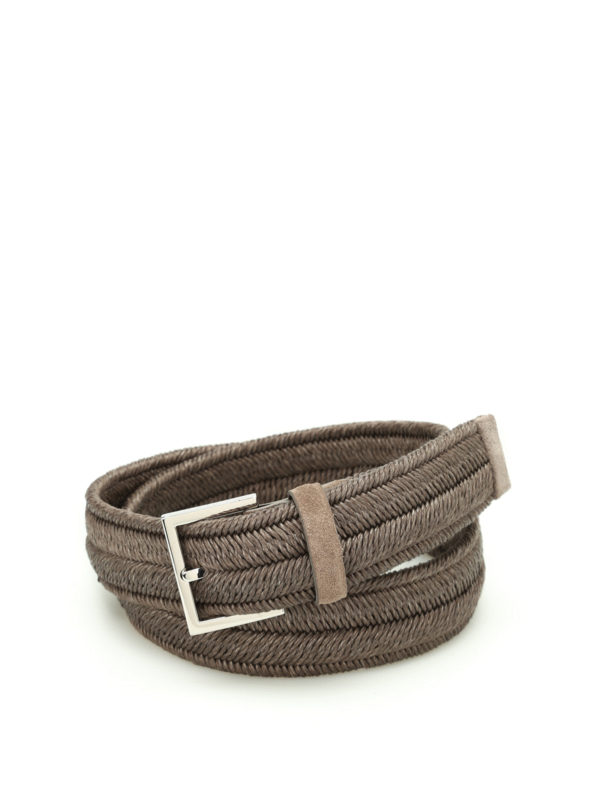 ORCIANI: belts - Rope Elast belt