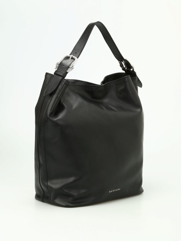 ORCIANI: totes bags online - Dragon smooth leather tote