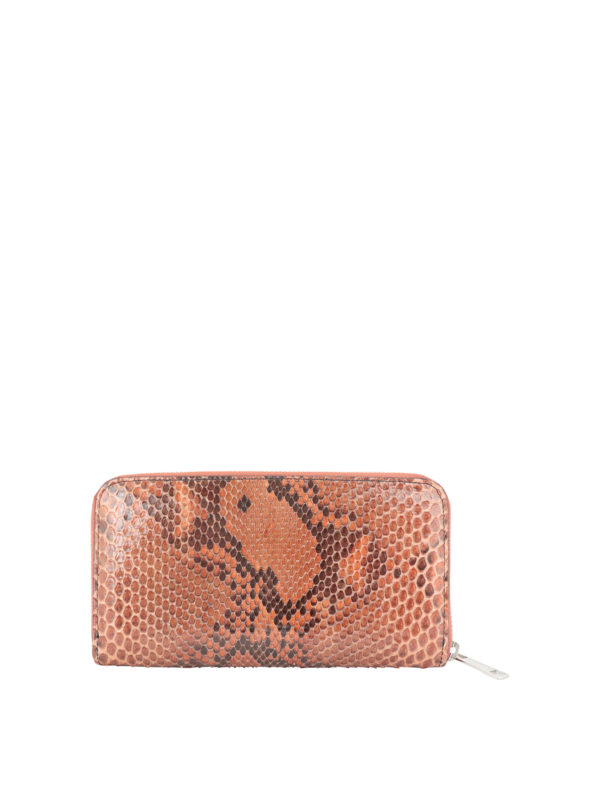 ORCIANI: wallets & purses online - Diamond python print wallet