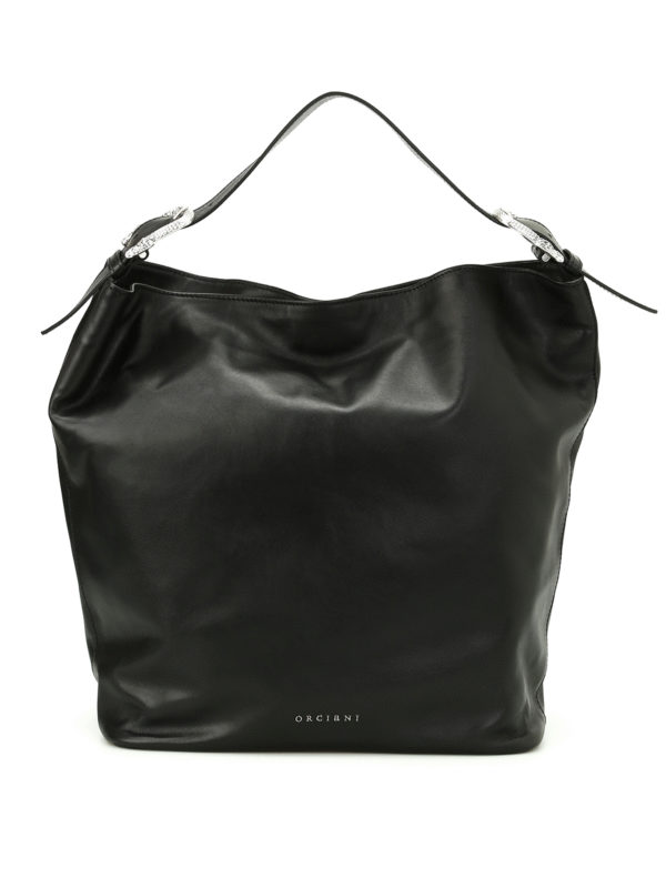 ORCIANI: totes bags - Dragon smooth leather tote
