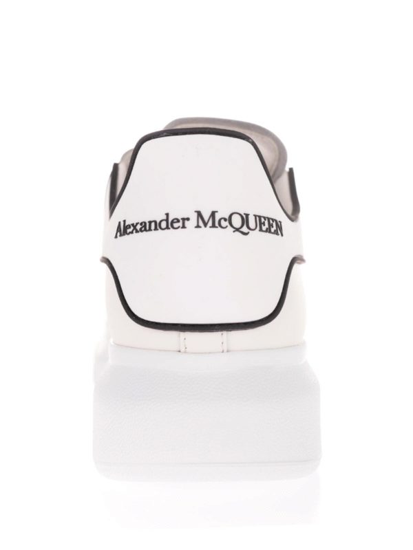 Oversized sneakers in white shop online: ALEXANDER MCQUEEN
