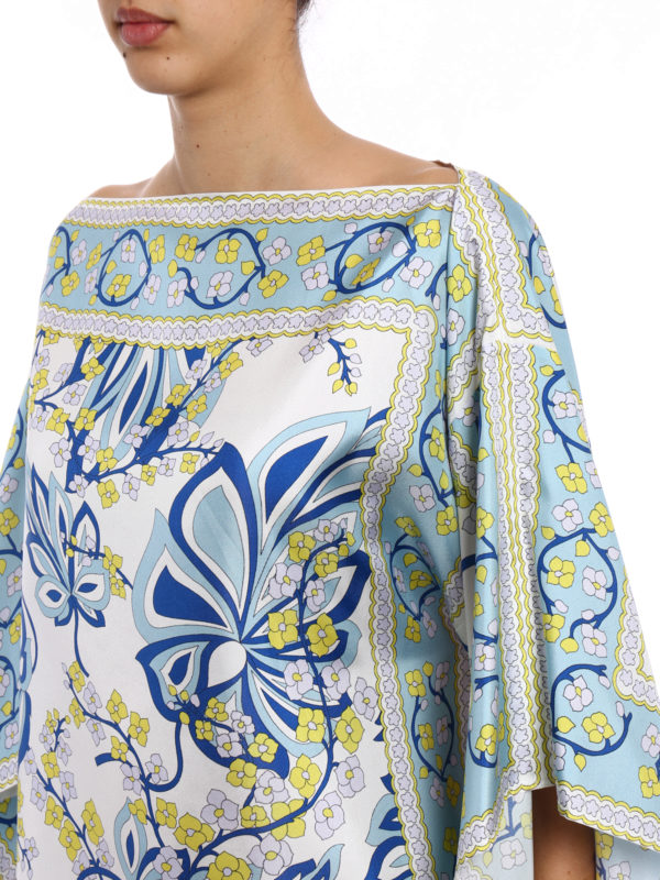 P.A.R.O.S.H. buy online Blusa a caftano in seta Sifoular