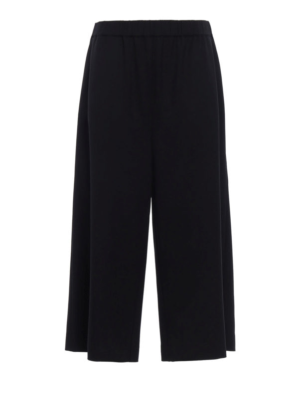 P.A.R.O.S.H.: casual trousers - Lilu crepe culottes