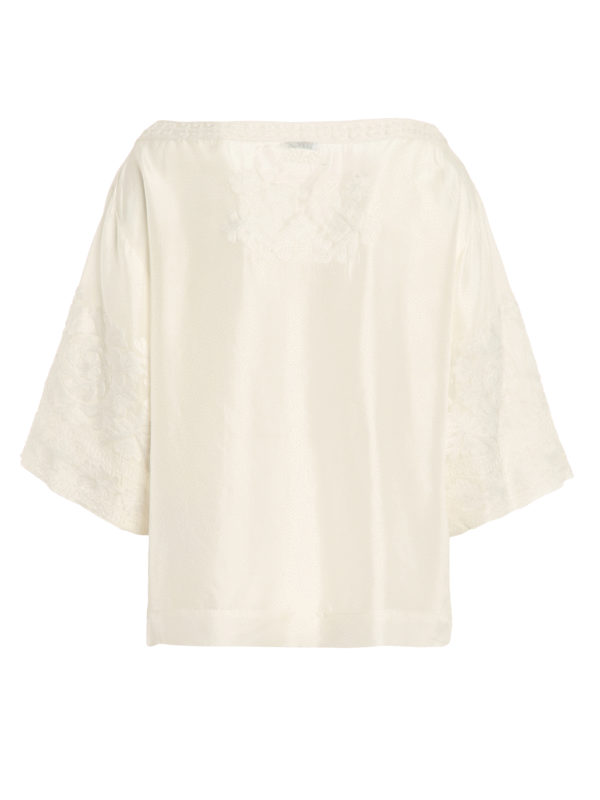 P.A.R.O.S.H.: Blusas online - Blusa - Blanco
