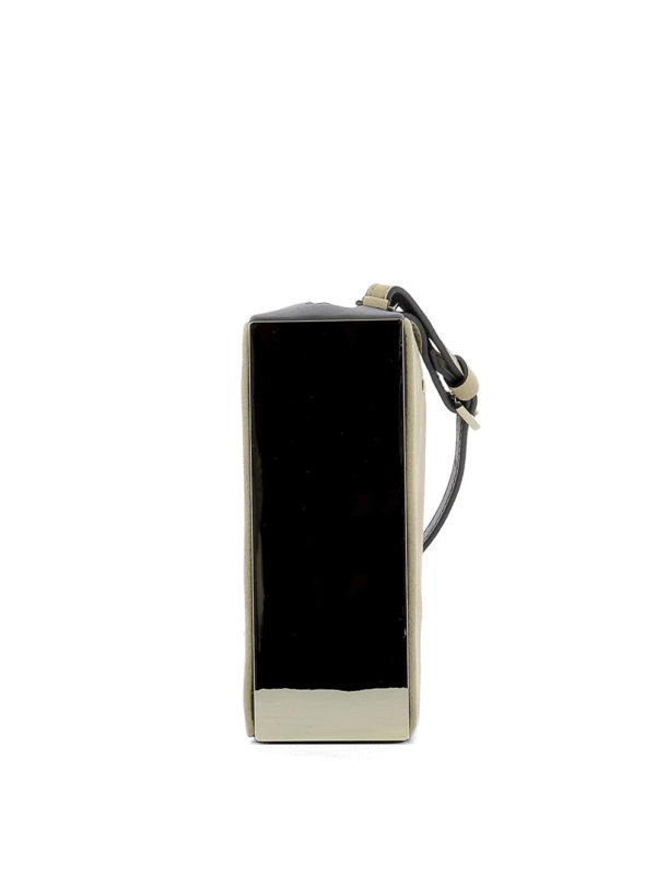 Pablito suede squared bag shop online: Balmain