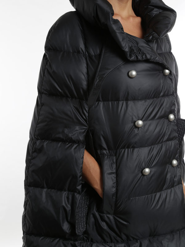 padded coats shop online Down cape coat