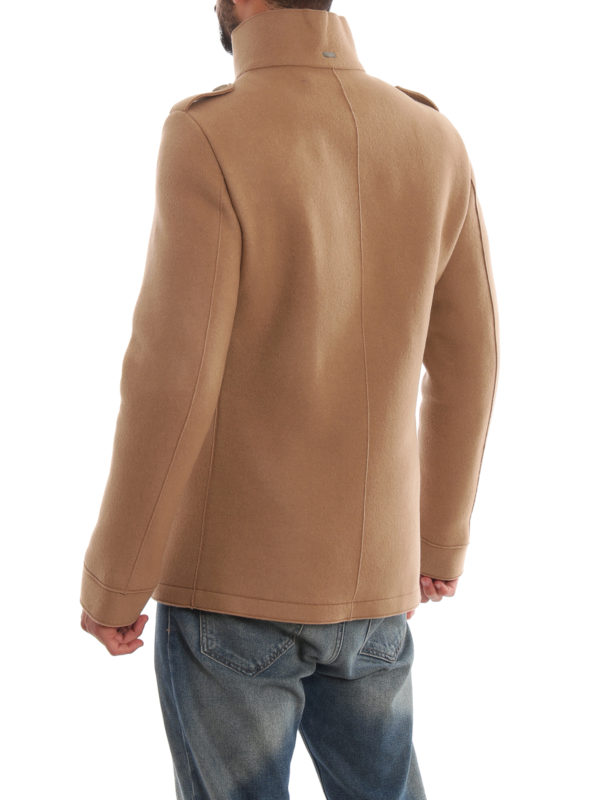 Padded double breasted coat shop online: HERNO