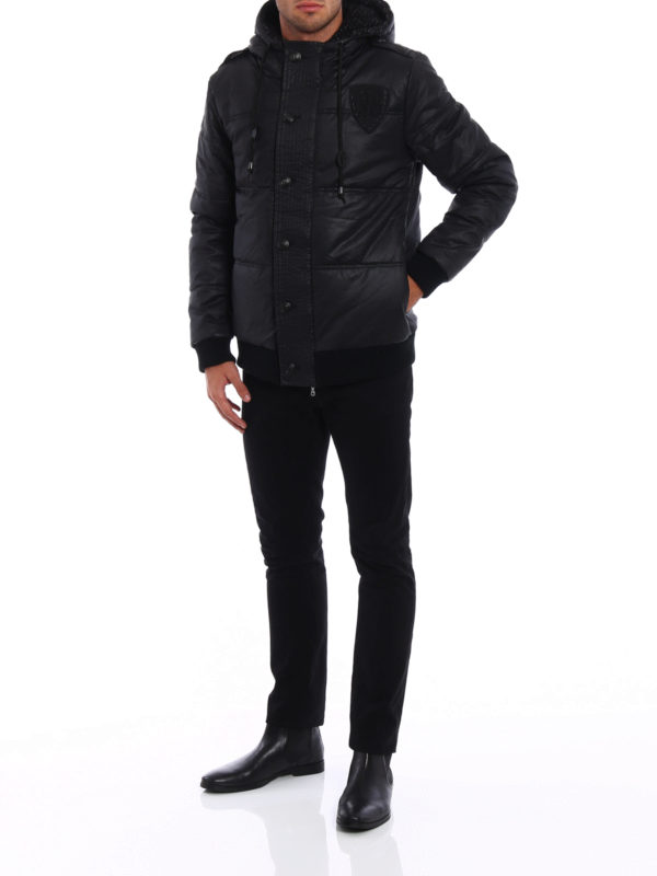 ダウンジャケット - 黒 shop online: Pierre Balmain