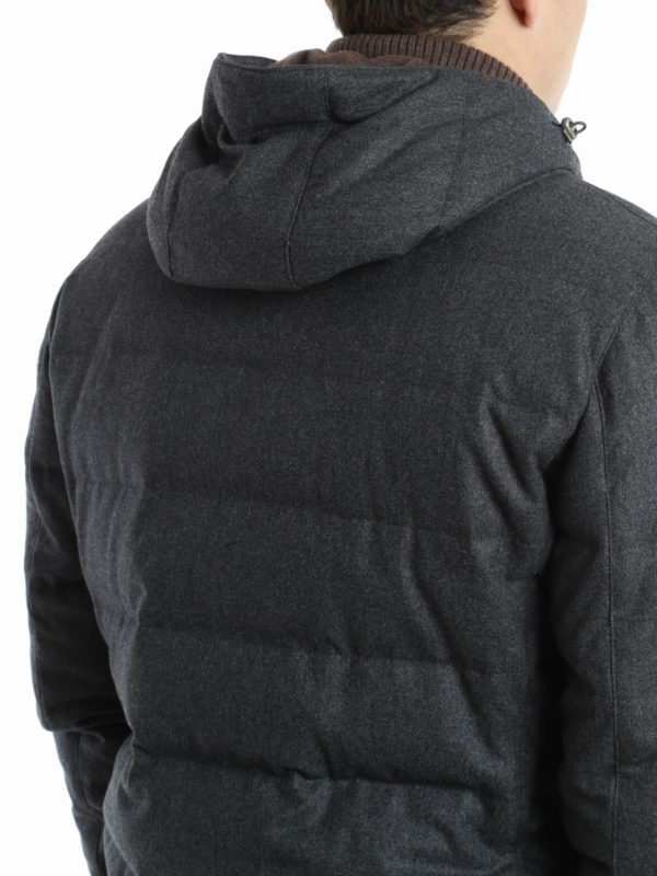 padded jackets shop online Silk and wool padded jacket
