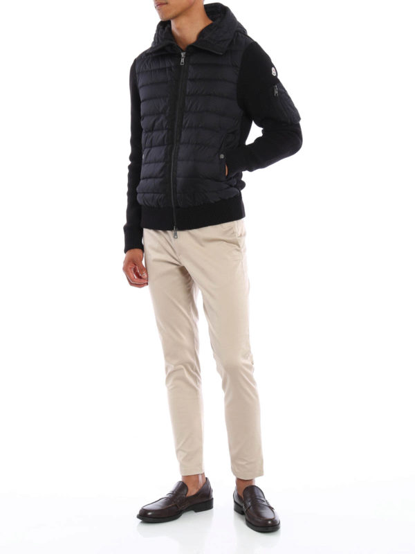 Cardigan Noir Pour Homme shop online: MONCLER