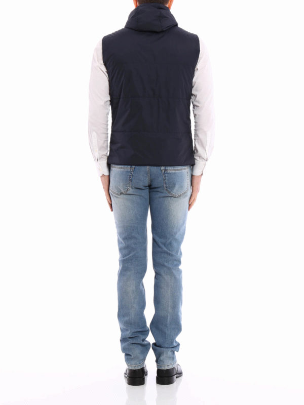 Padded sleeveless jacket shop online: ELEVENTY