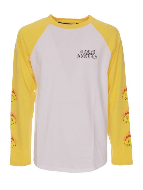 Palm Angels: Tシャツ - Tシャツ - Burning Head