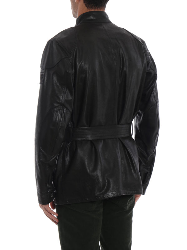 Lederjacke - Schwarz shop online: BELSTAFF