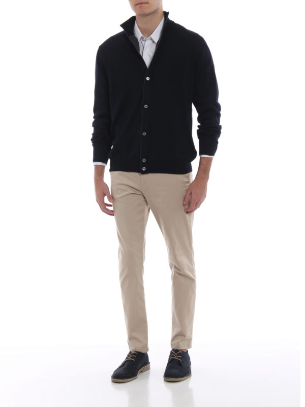 Paolo Fiorillo: Cárdigans online - Cárdigan - Azul Oscuro