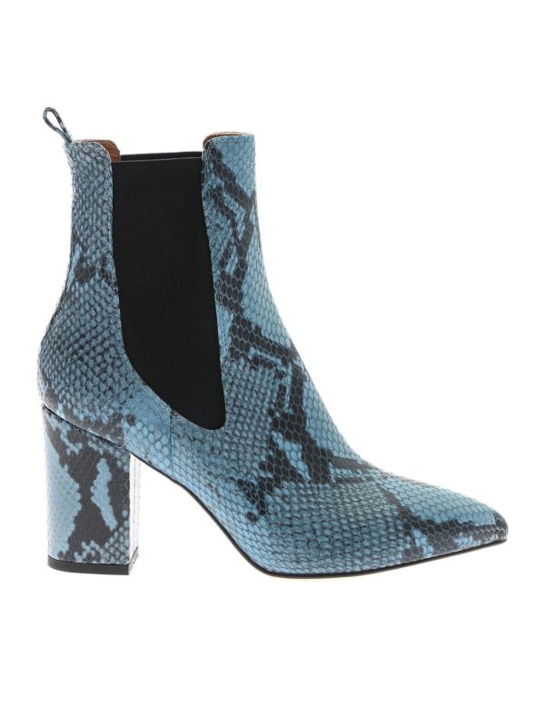Paris Texas: Bottines - Bottines - Bleu Clair