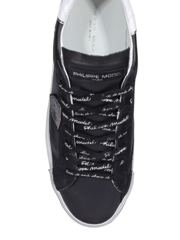 Paris X leather sneakers shop online: PHILIPPE MODEL