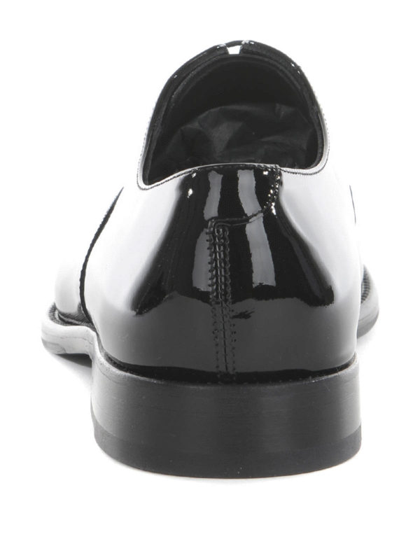 Scarpe Oxford in vernice shop online: ARMANI COLLEZIONI