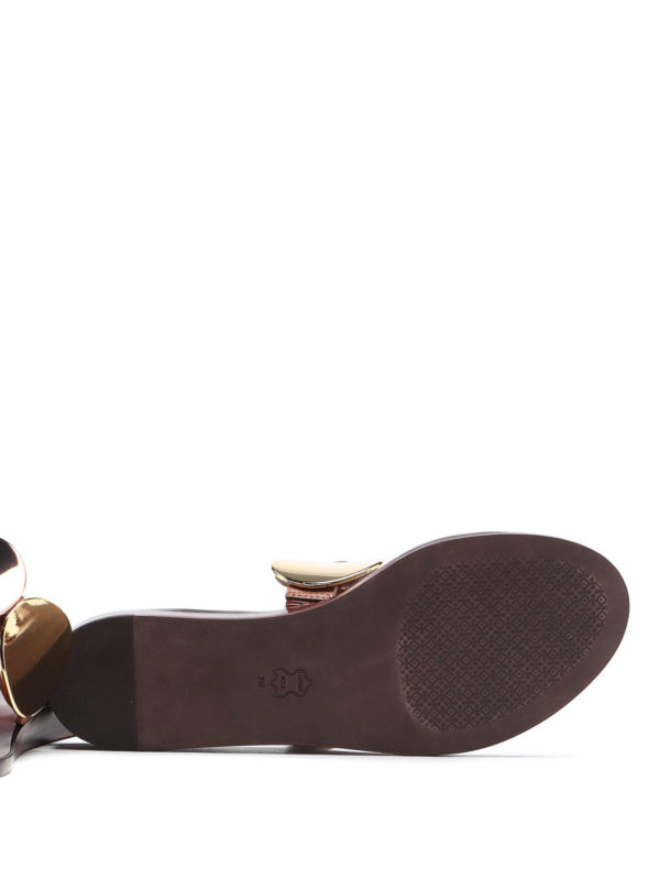 Patos multi disk sandals shop online: TORY BURCH