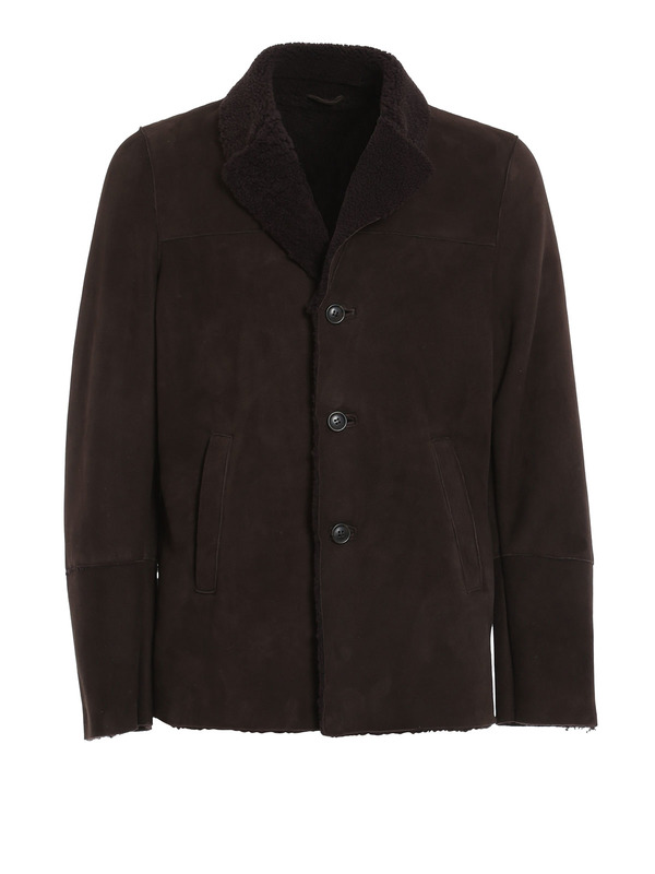 Patrice Tabon: leather coats - Shearling jacket