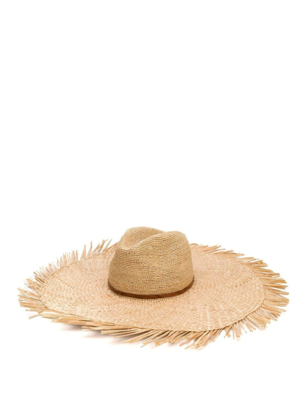 PATRIZIA PEPE: hats & caps - Woven straw hat