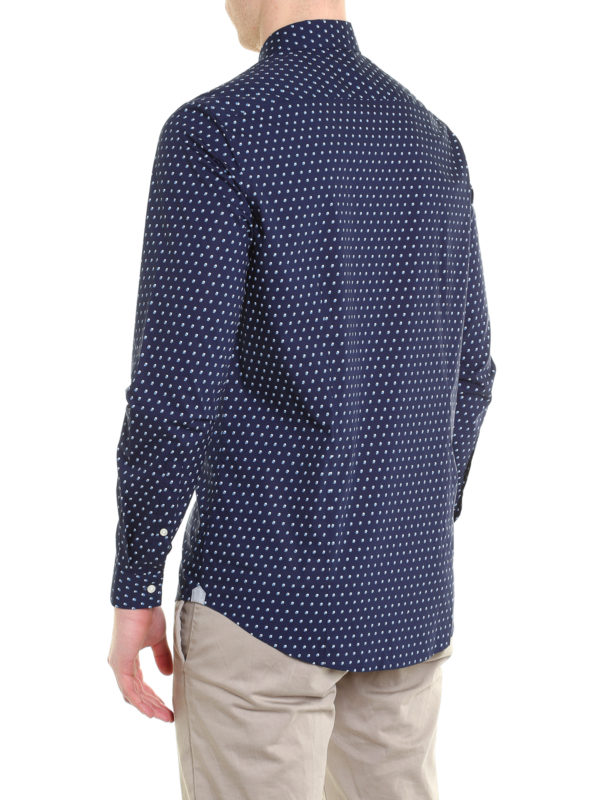 Camisa Azul Para Hombre shop online: MICHAEL KORS
