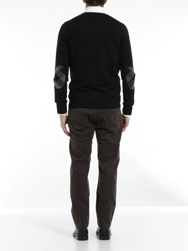Patterned moleskin jeans shop online: JACOB COHEN
