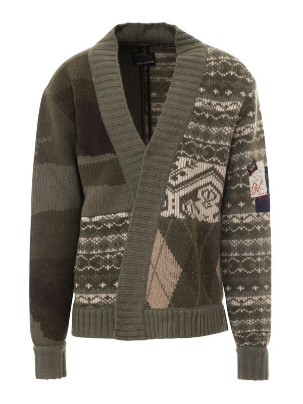 PAUL & SHARK: cardigans - Patterned cardigan