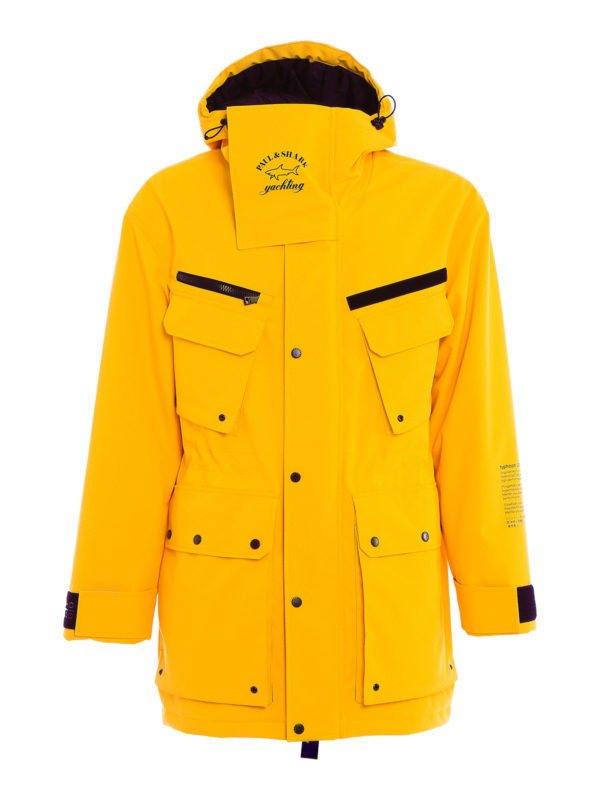 Paul & Shark Typhoon 20000 padded parka - Yellow | I20P2210458