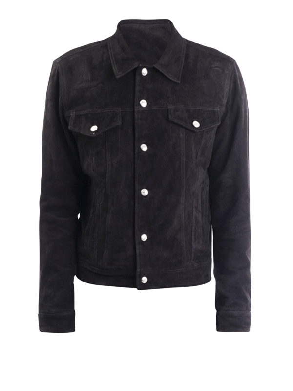 PAUL SMITH: leather jacket - Suede jacket