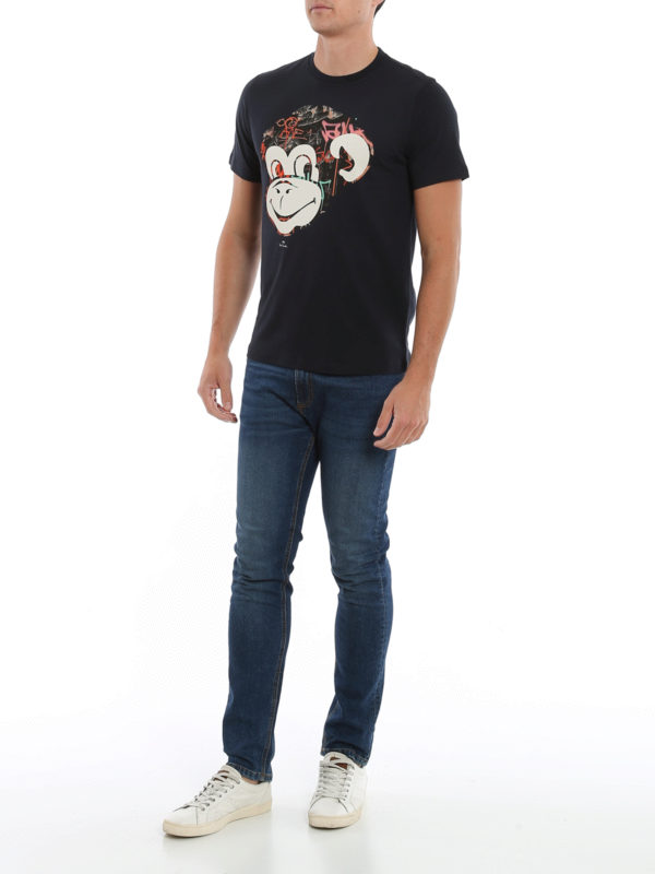 PAUL SMITH: T-shirts online - T-Shirt - Monkey