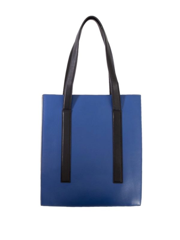 PAUL SMITH: Handtaschen online - Shopper - Blau