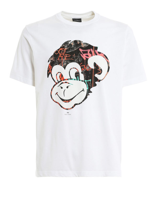 PAUL SMITH: T-shirts - T-Shirt - Monkey