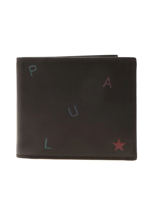 PAUL SMITH: wallets & purses - Logo lettering pattern wallet