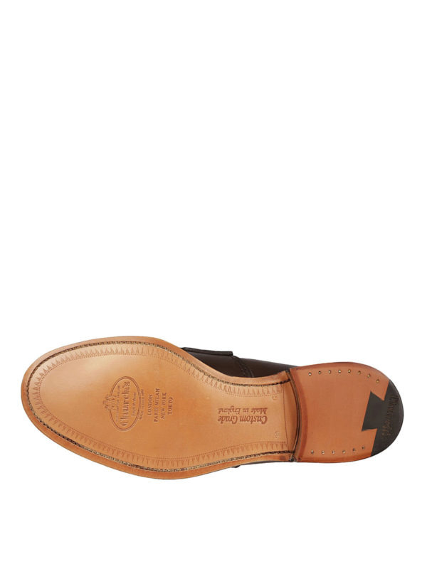 Pembrey brown leather loafers shop online: CHURCH