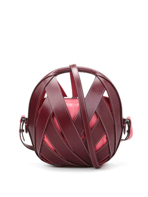 PERRIN PARIS: cross body bags - Le Petit Panier leather bag