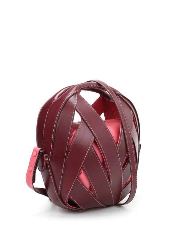 PERRIN PARIS: cross body bags online - Le Petit Panier leather bag
