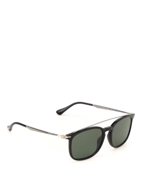 PERSOL: Lunettes de soleil - Calligrapher Edition - Noir
