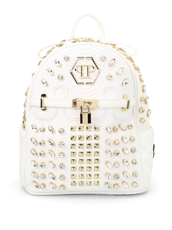 Philipp Plein Sac À Dos New Style Pour Femme WBA0131PXV035N01L