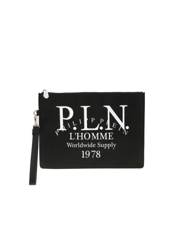 PHILIPP PLEIN: Bolso clutch - Bolso Clutch - Negro