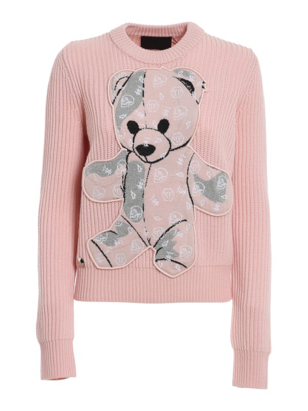 PHILIPP PLEIN: crew necks - Teddy Bear jumper