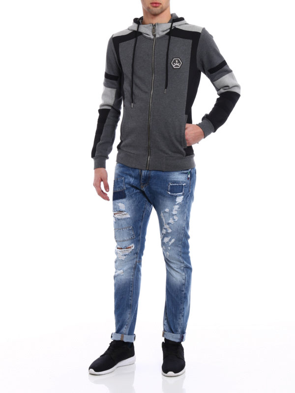 PHILIPP PLEIN: Sweatshirts und Pullover online - Sweatshirt - Grau