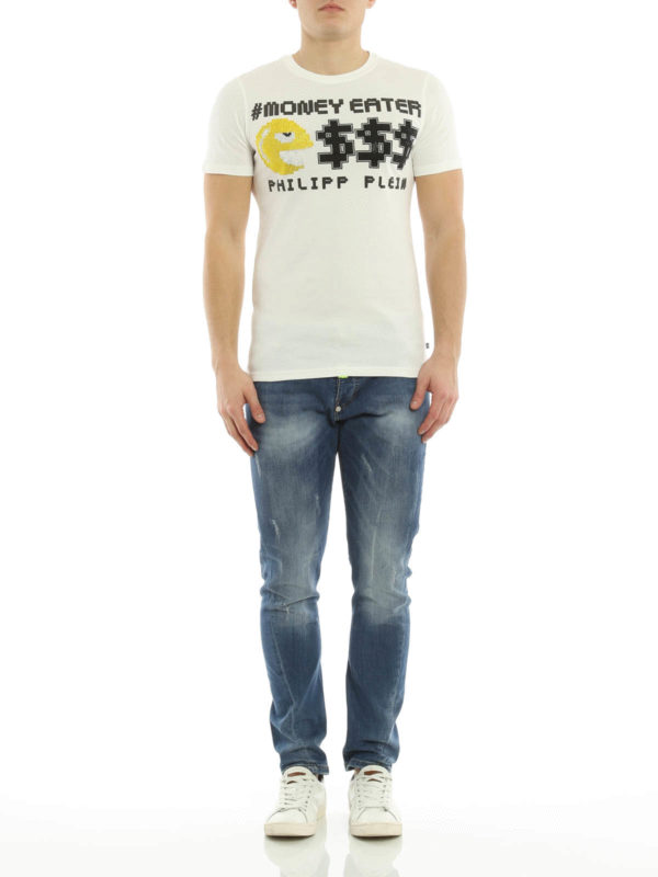 PHILIPP PLEIN: t-shirts online - Money Eater T-shirt