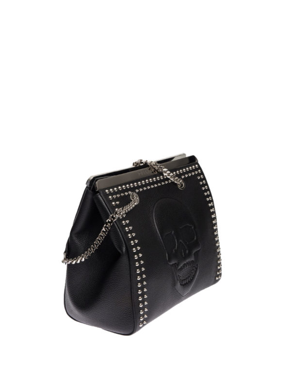 PHILIPP PLEIN: Handtaschen online - Shopper - Schwarz
