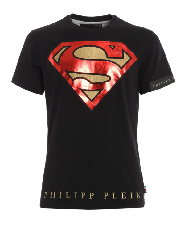 PHILIPP PLEIN: T-shirts - Super Philipp T-shirt